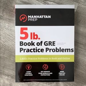 Brand new GRE study book